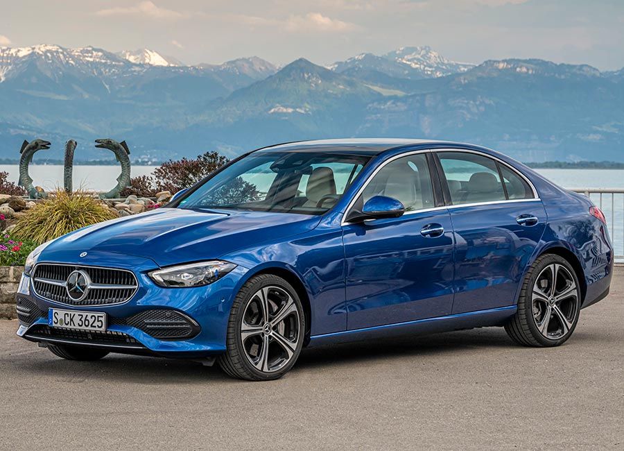 Mercedes C-Class Blue mercedes-c-class-blue