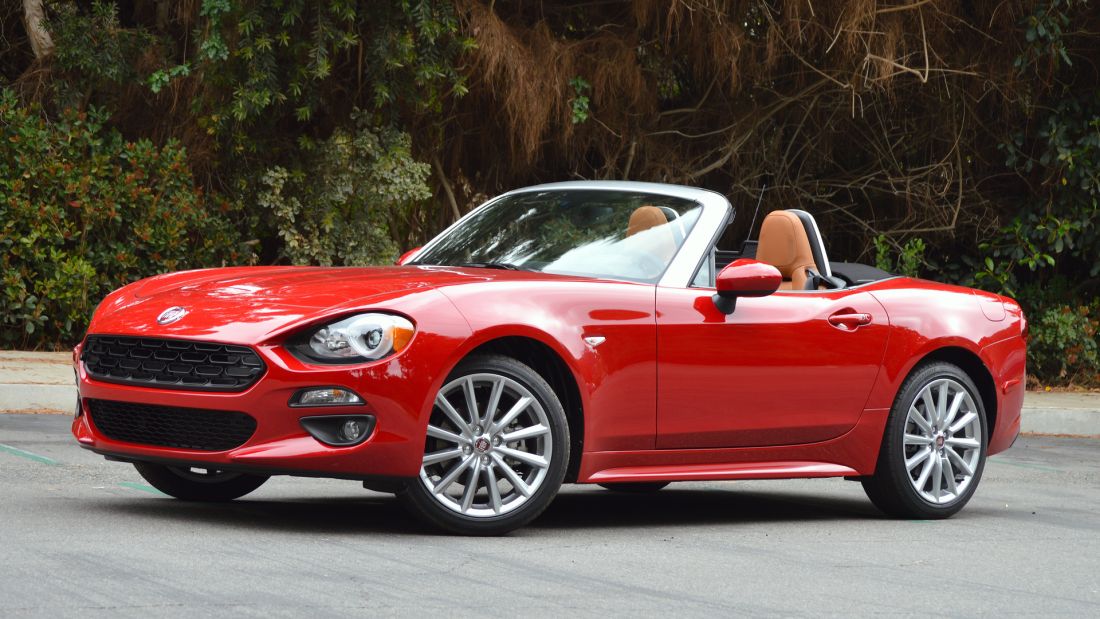 Fiat 124 Spider Red fiat-124-spider-red